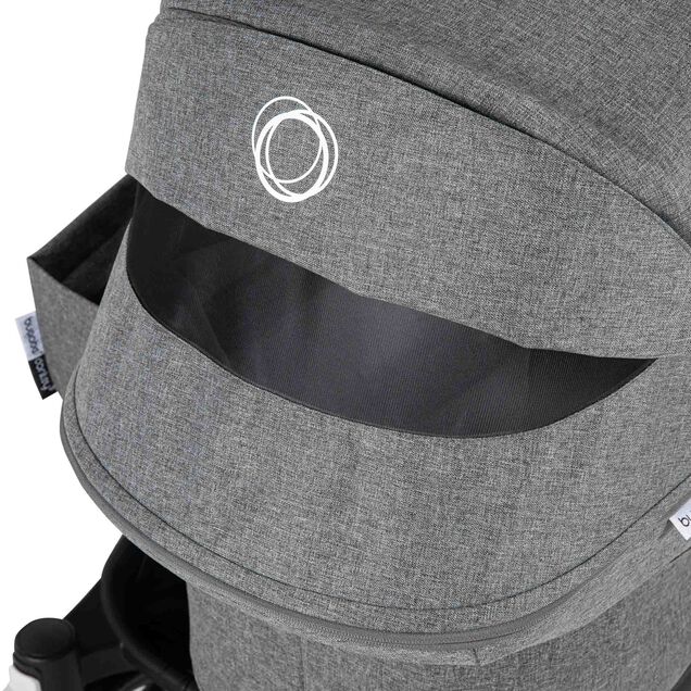 Bugaboo Donkey3 sun canopy GREY MELANGE - Main Image Slide 2 of 22