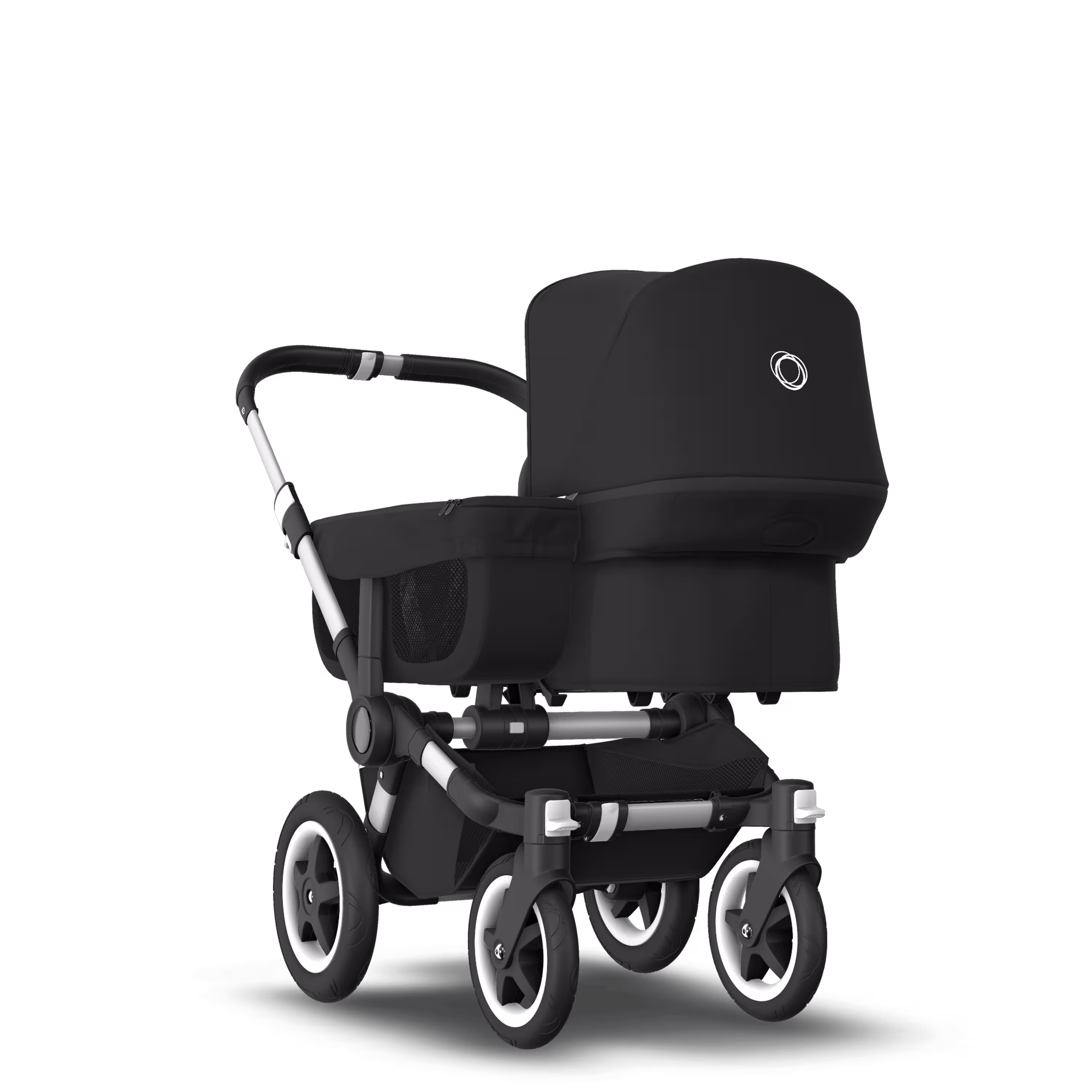 Refurbished Bugaboo Donkey2 Mono complete ALU/BLACK-BLACK - Main Modal Image Slide 1 van 6