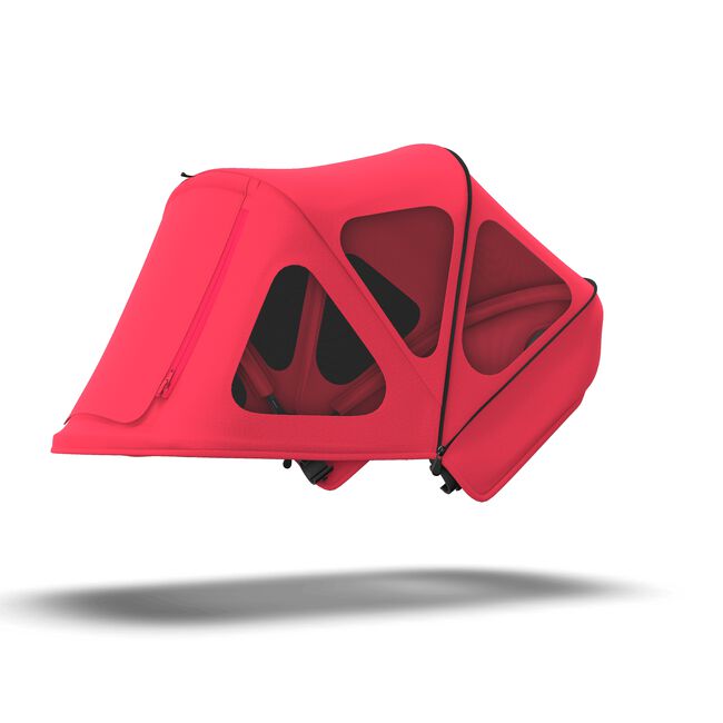 Bugaboo Donkey breezy sun canopy NEON RED - Main Image Slide 1 of 6