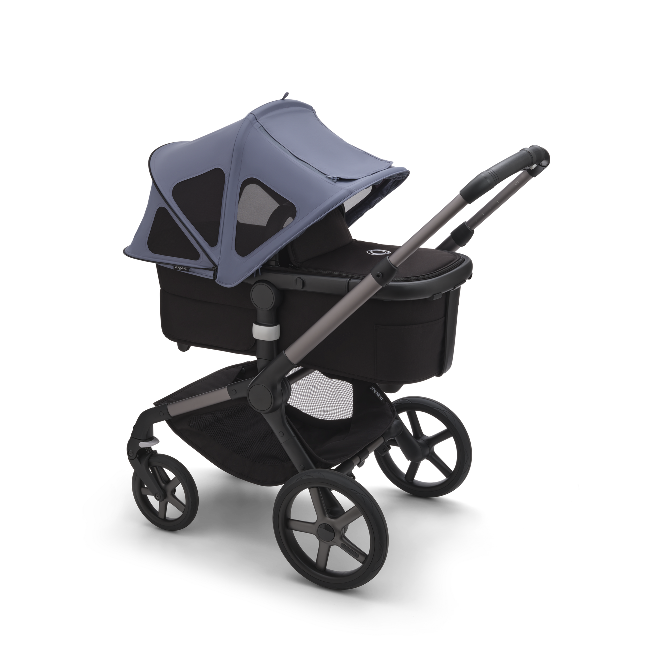 Bugaboo Fox/Cameleon3/Lynx breezy sun canopy v2 SEASIDE BLUE - Thumbnail Slide 4 of 5
