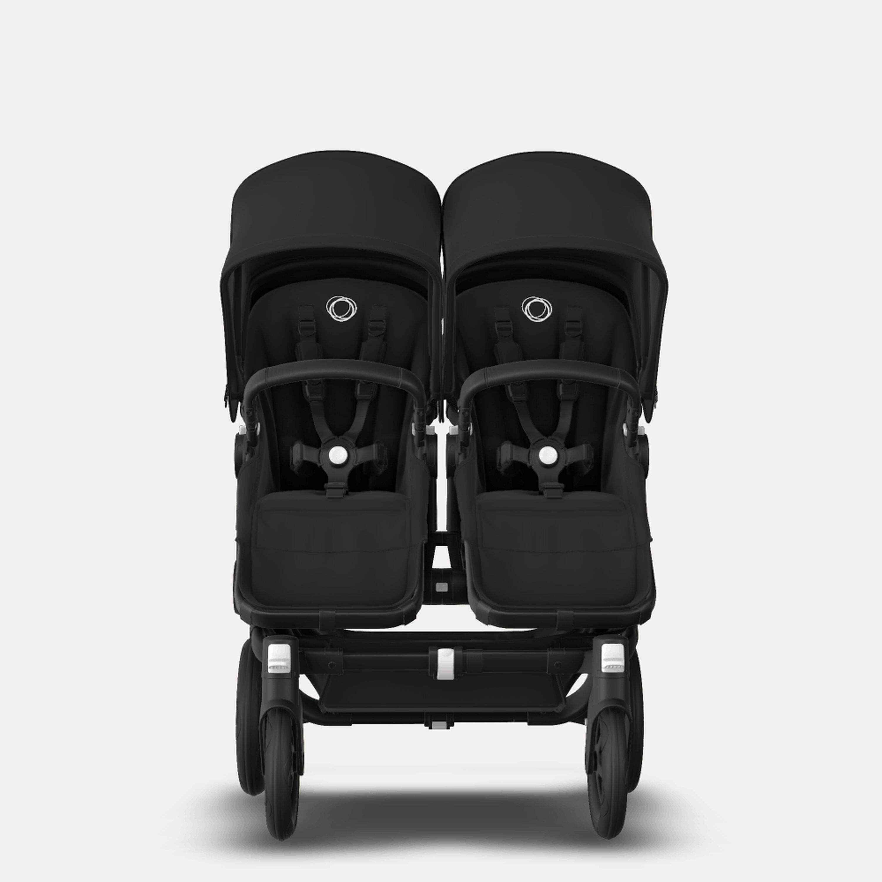 Bugaboo Donkey 3 twin black sun canopy, black seat, black chassis - Main Modal Image Slide 2 of 5
