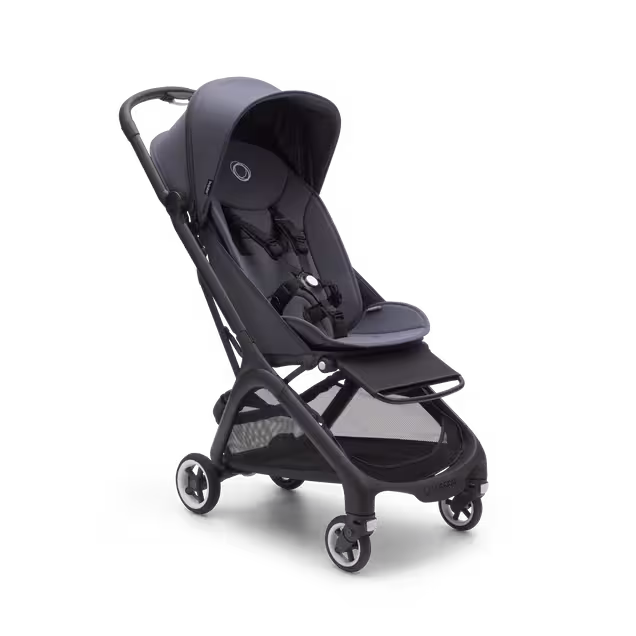 Refurbished Bugaboo Butterfly complete Black/Stormy blue - Stormy blue - Main Image Slide 1 van 18