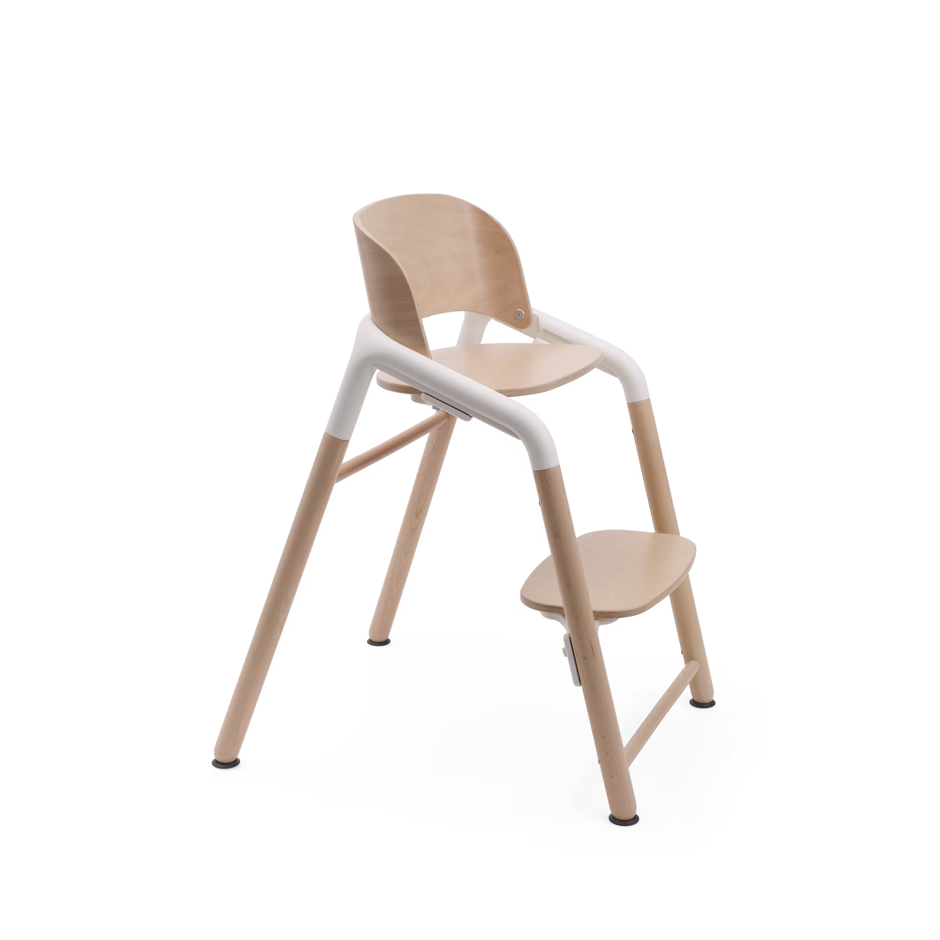 Bugaboo Giraffe chair in neutral wood/white. - Main Modal Image Slide 1 of 8