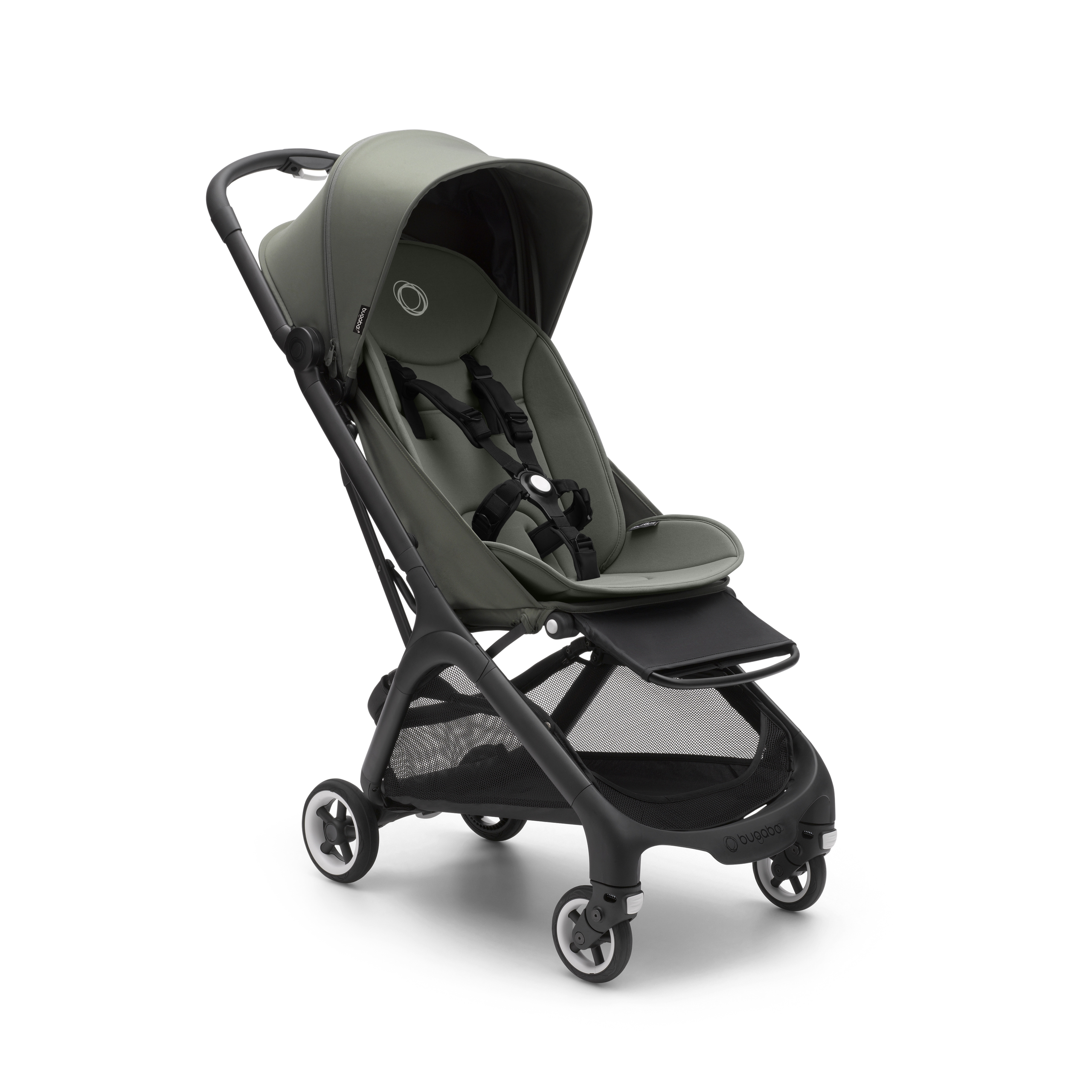 Refurbished Bugaboo Butterfly complete Black/Forest green - Forest green - Thumbnail Slide 1 of 12