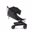Bugaboo x Konges SlØjd limited edition Butterfly 2 travel stroller black base, dusty pink fabrics, dusty pink sun canopy - Thumbnail Slide 5 of 8