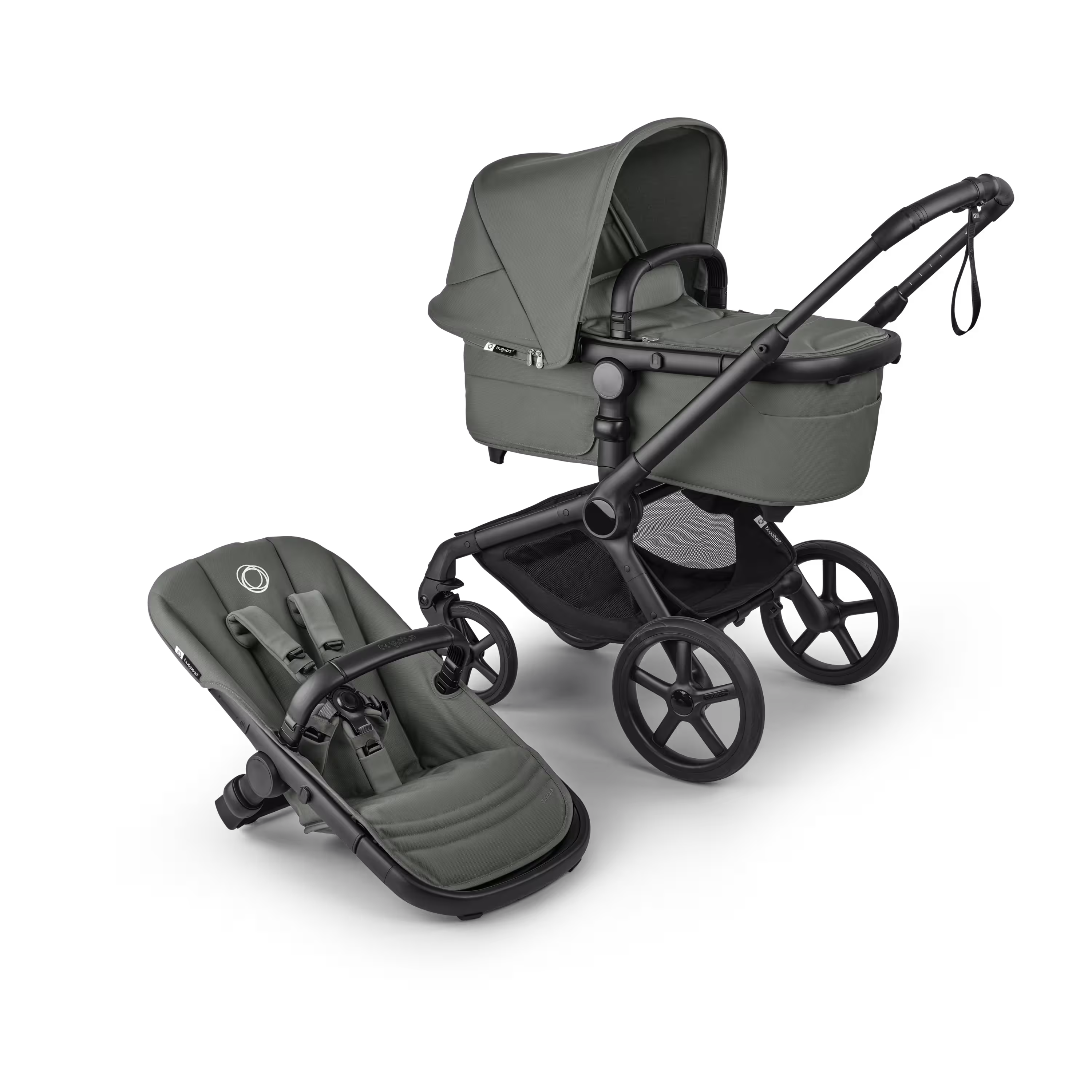 Bugaboo Fox 5 Renew complete BLACK/FOREST GREEN-FOREST GREEN - Main Modal Image Slide 1 of 11