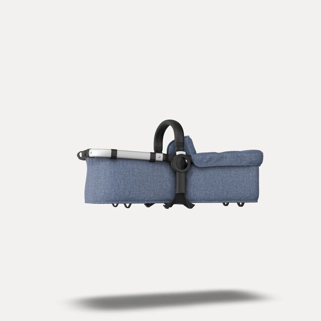 Bugaboo Donkey2 Carrycot Fabric Complete AU BLUE MELANGE - Main Image Slide 2 of 6