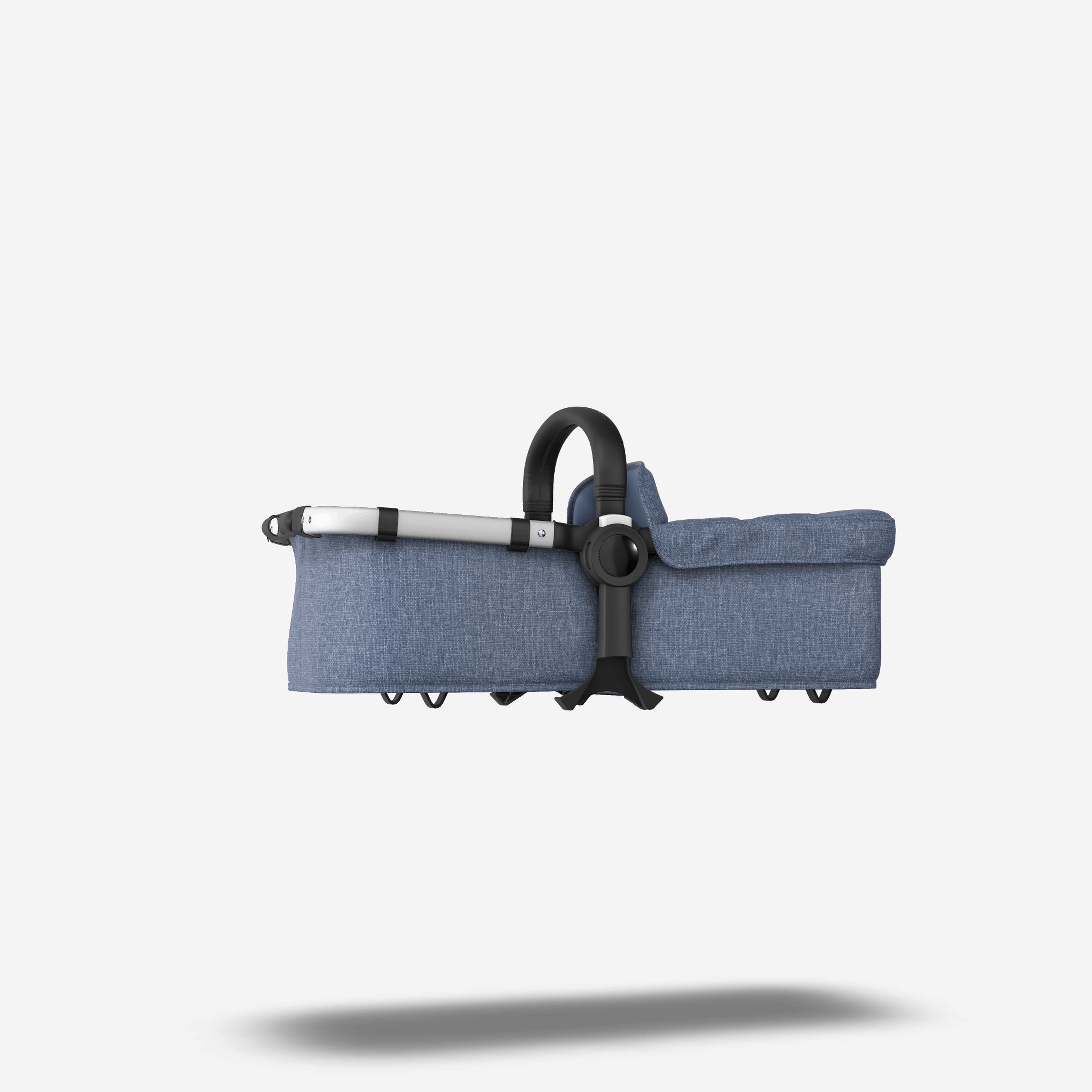 Bugaboo Donkey2 Carrycot Fabric Complete AU BLUE MELANGE - Main Modal Image Slide 2 of 6