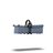 Bugaboo Donkey2 Carrycot Fabric Complete AU BLUE MELANGE - Thumbnail Slide 2 of 6
