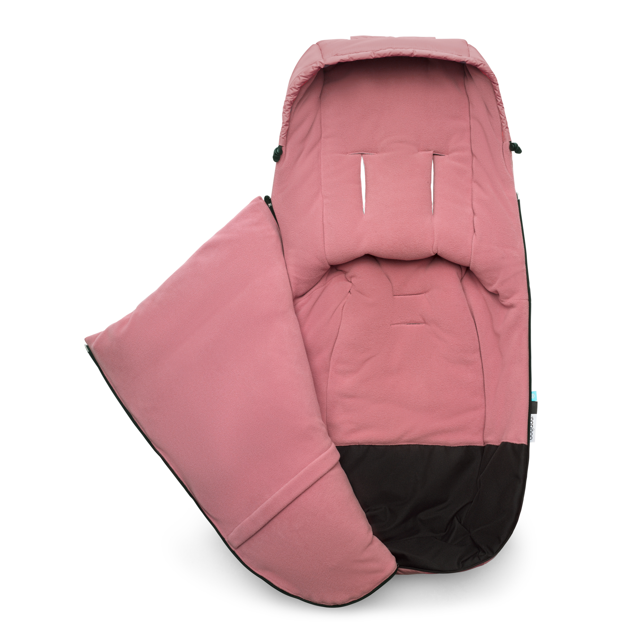 Refurbished Bugaboo performance winter footmuff EVENING PINK - Thumbnail Slide 4 of 6