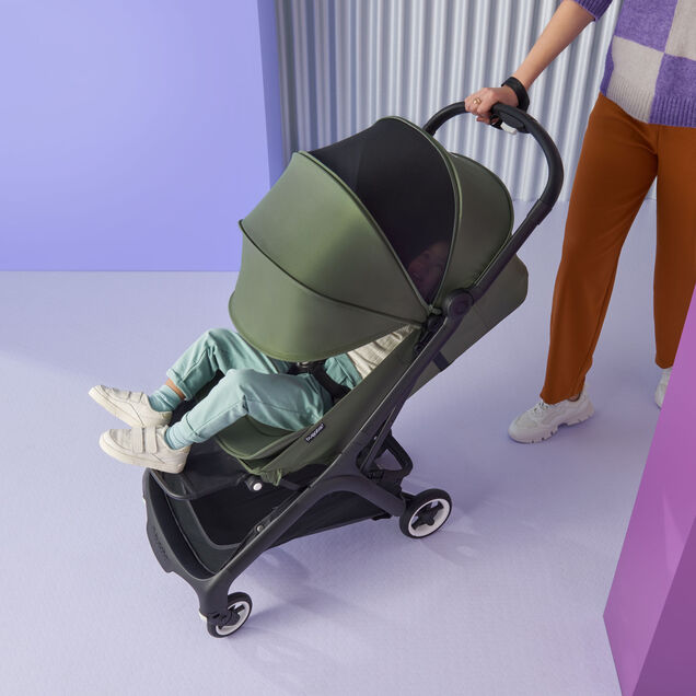 Refurbished Bugaboo Butterfly complete Black/Midnight black - Midnight black - Main Image Slide 2 of 12