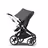 Bugaboo Fox 2 seat and carrycot pushchair grey melange sun canopy, grey melange fabrics, aluminium chassis - Thumbnail Slide 8 of 10