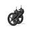 Bugaboo Fox 5 swivel wheels GRAPHITE v2 - Thumbnail Slide 2 of 2
