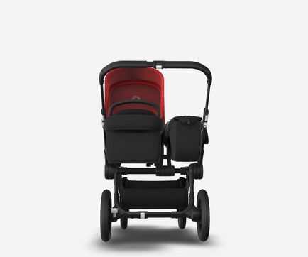 US - Bugaboo D3M stroller bundle black black red