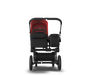 US - Bugaboo D3M stroller bundle black black red - Thumbnail Slide 3 of 4