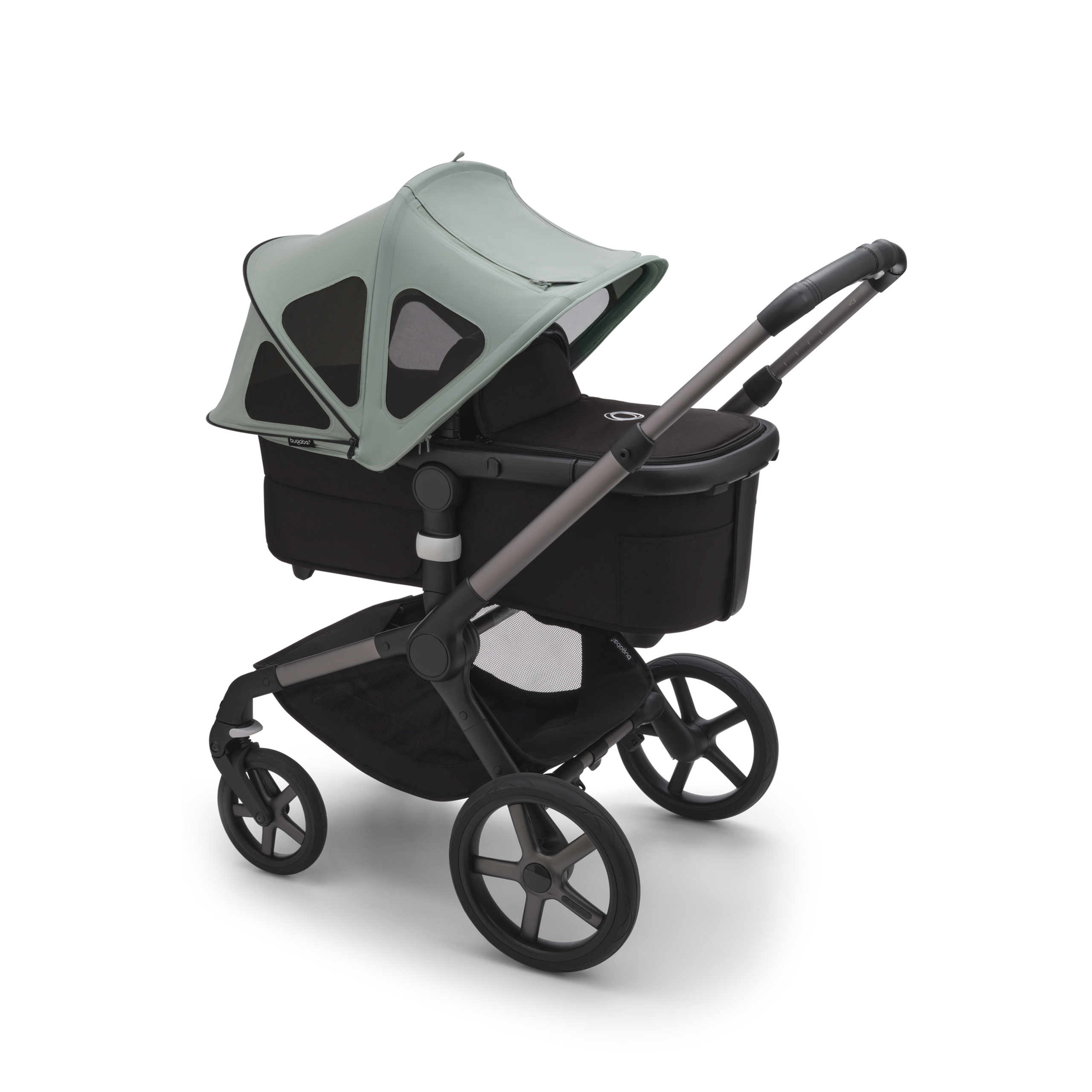 Bugaboo Fox/Cameleon3/Lynx breezy sun canopy v2 PINE GREEN - Thumbnail Slide 4 of 5
