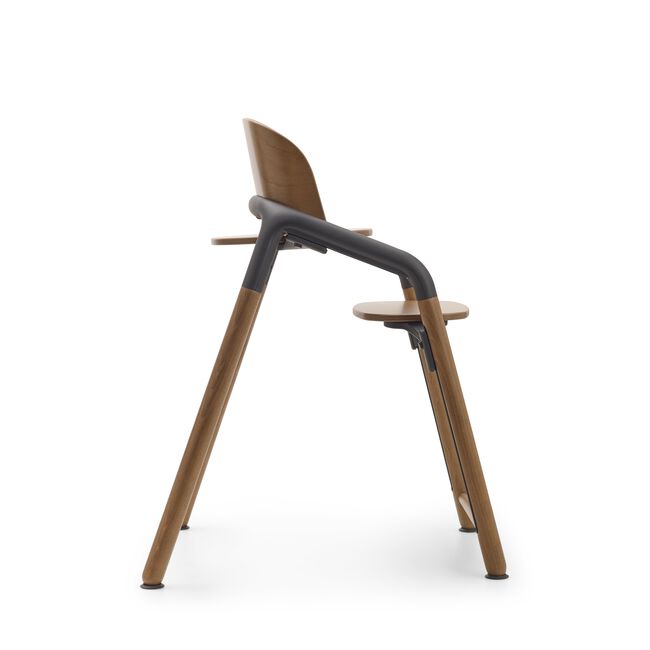 Side view of the Bugaboo Giraffe chair in warm wood/grey. - Main Image Slide 5 of 6