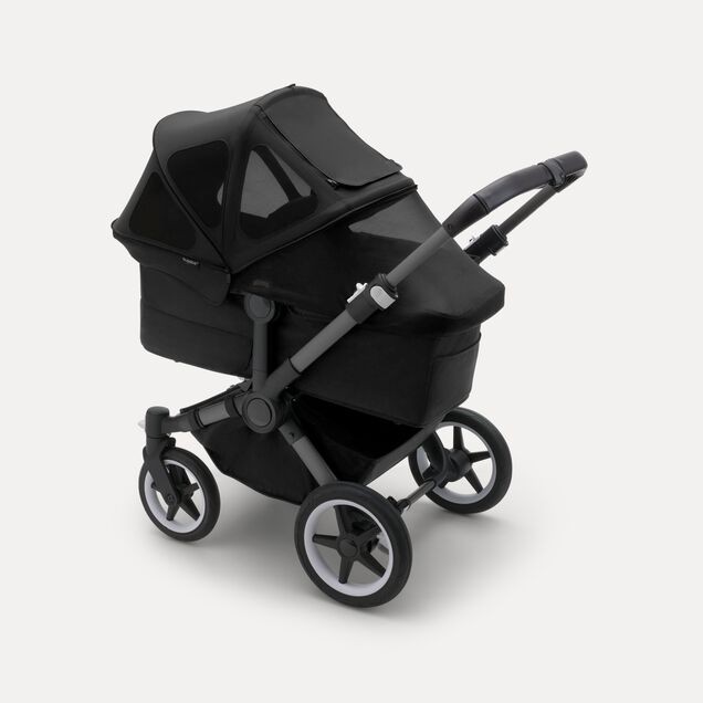 Refurbished Bugaboo Donkey breezy sun canopy Midnight black - Main Image Slide 4 of 4