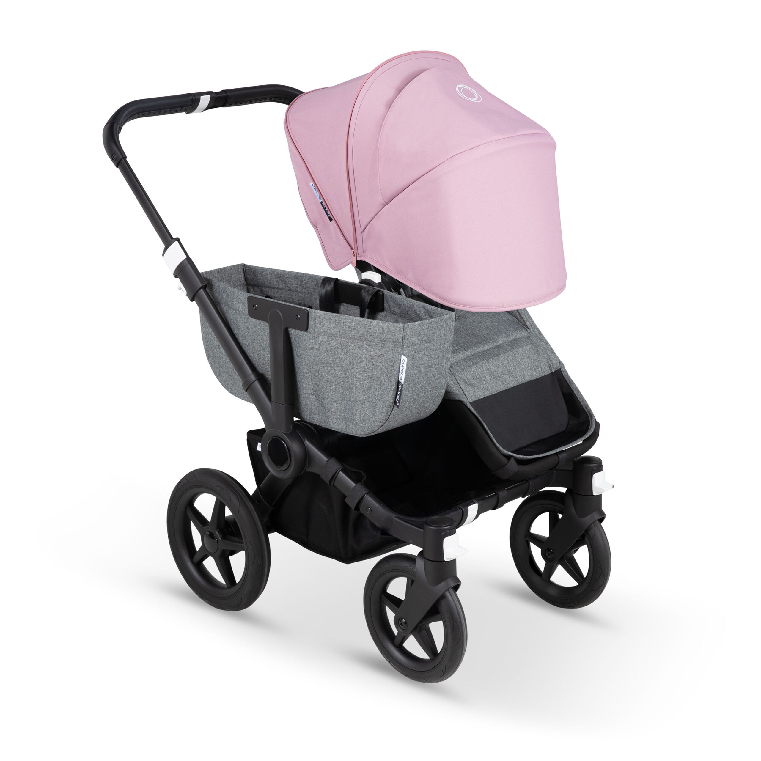 Bugaboo Donkey3 sun canopy SOFT PINK - Thumbnail Slide 9 of 22