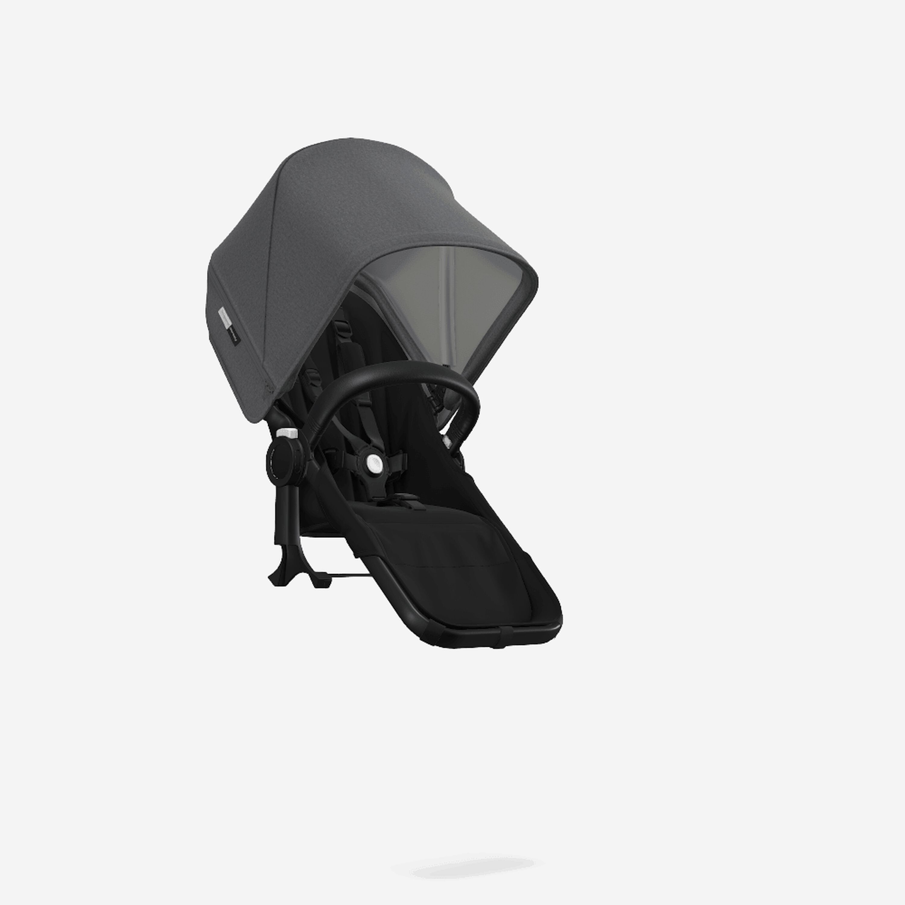 Bugaboo Donkey2 duo extension compl ALU/GREYM-RRED - Main Modal Image Slide 1 van 1