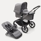 Refurbished Bugaboo Fox 5 complete UK GRAPHITE/GREY MELANGE-GREY MELANGE