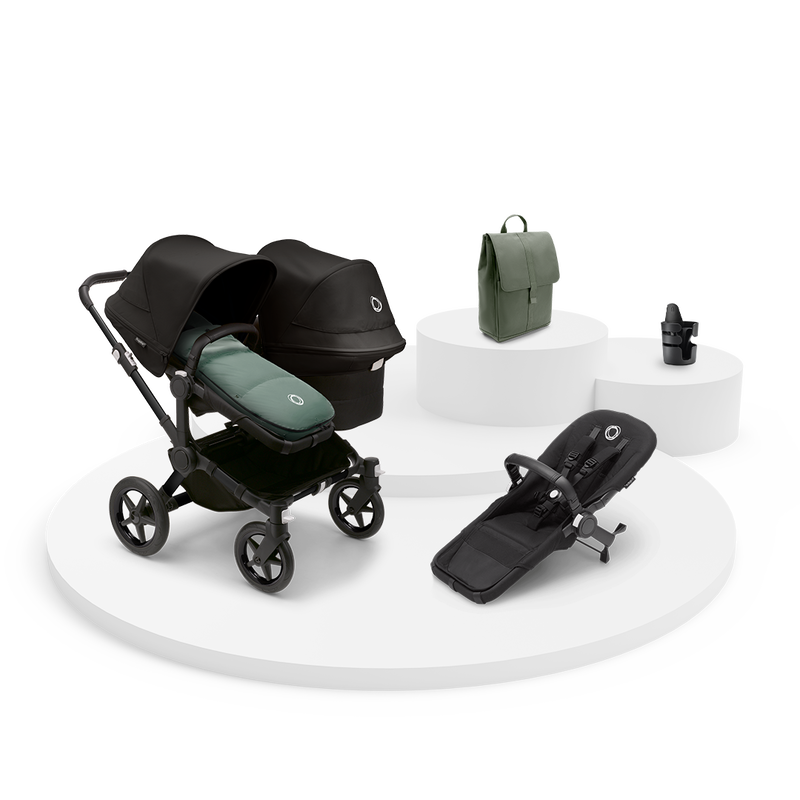 Bugaboo Donkey 5 Duo Barnvagnspaket Bas