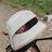 Top view of the Fox 3 white sun canopy, showing the peekaboo panel. - Thumbnail Slide 4 of 13