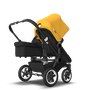 US - D2D stroller bundle black, black, sunrise yellow - Thumbnail Slide 2 of 3