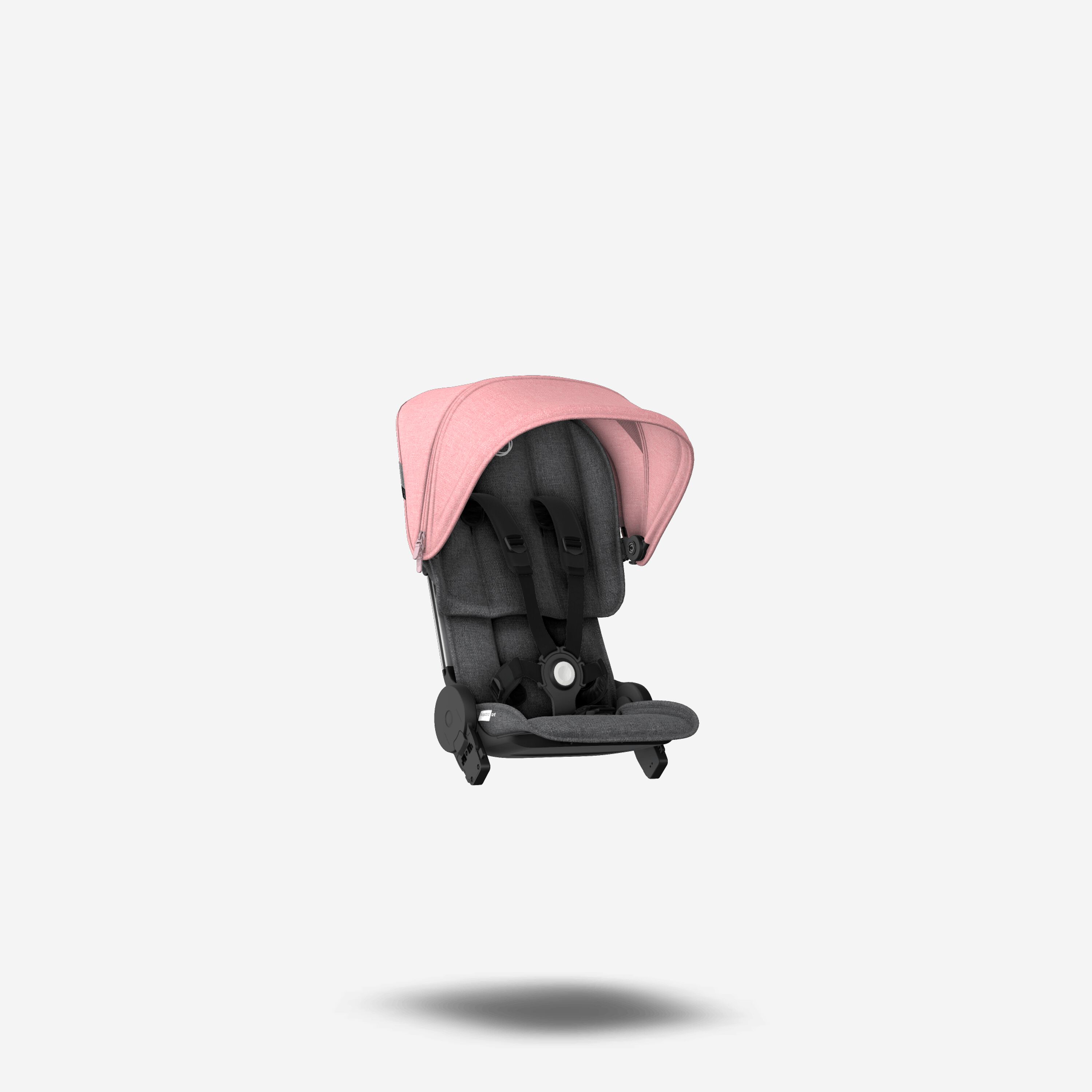 Bugaboo Ant style set complete GREY MELANGE-PINK MELANGE - Main Modal Image Slide 1 of 6