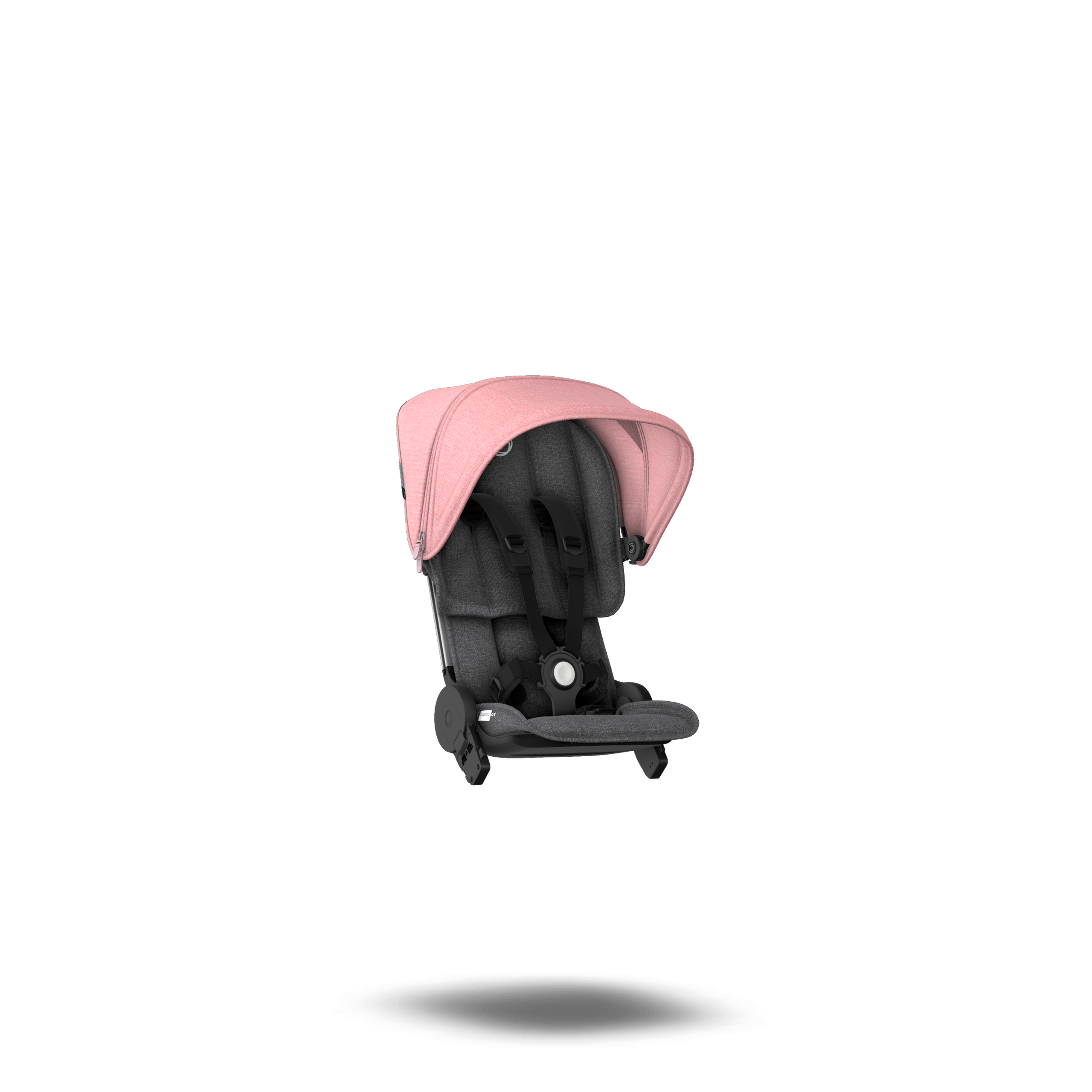 Bugaboo Ant style set complete ASIA GREY MELANGE-PINK MELANG - Thumbnail Slide 1 of 6