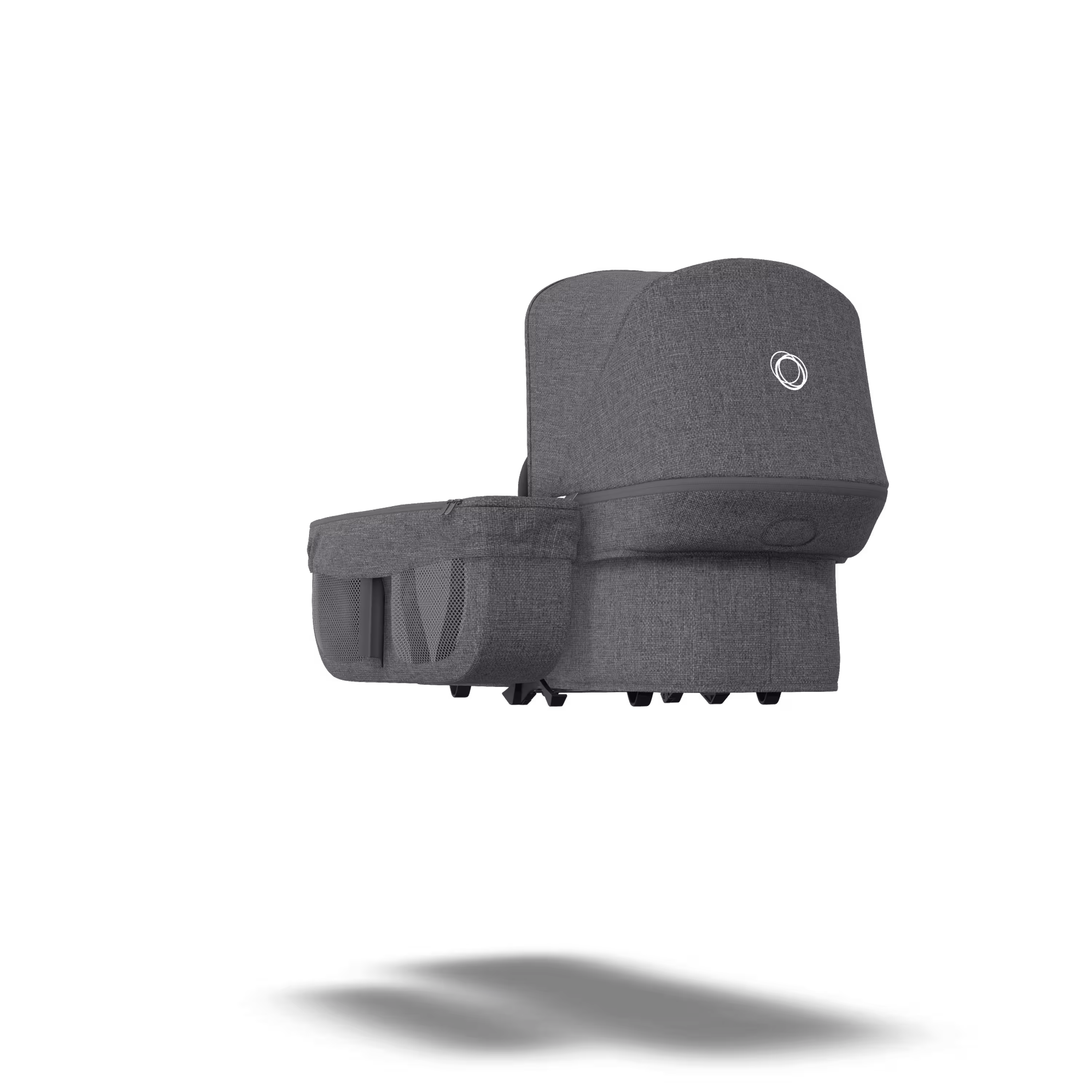 Bugaboo Donkey2 Classic style set complete CA GREY MELANGE - Main Modal Image Slide 1 of 6