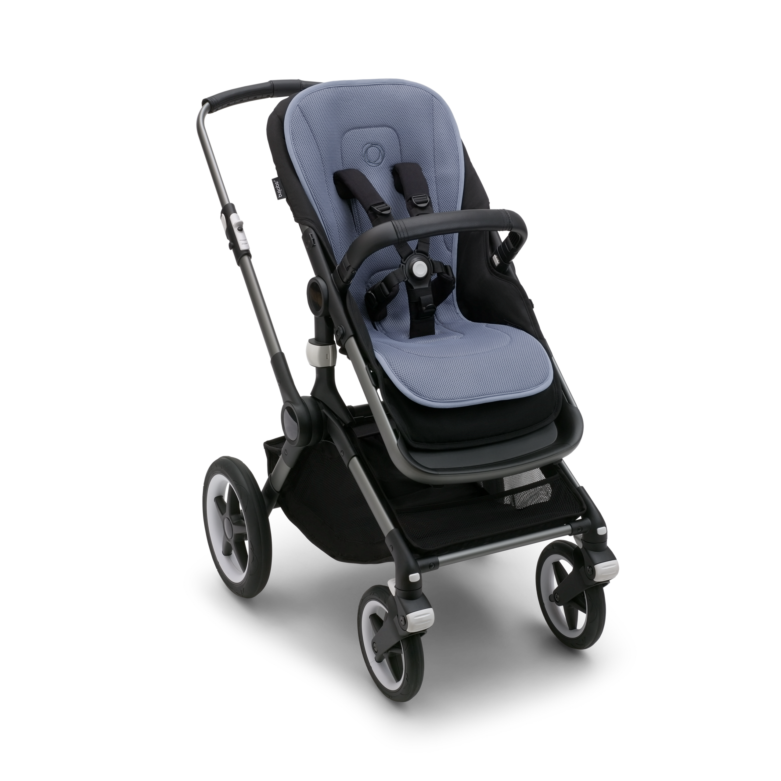 Bugaboo dual comfort seat liner SEASIDE BLUE - Thumbnail Slide 2 of 3