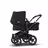 Bugaboo Donkey 3 Mono travel system black sun canopy, black fabrics, black base - Thumbnail Slide 4 of 16