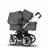AU - Bugaboo Donkey 3 Duo Seat and Bassinet Stroller Grey Melange, Aluminum chassis - Thumbnail Slide 2 of 4