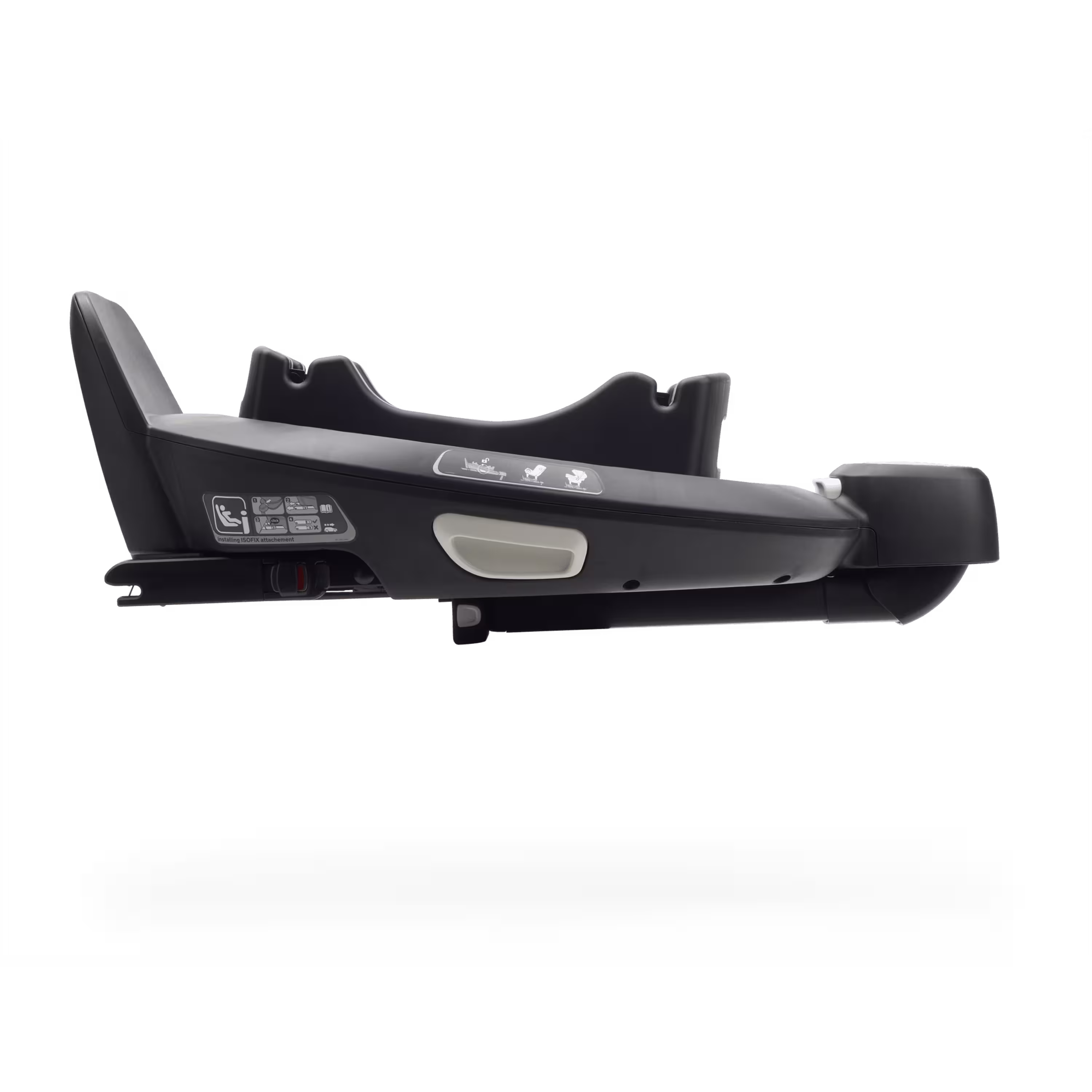 Side view of Bugaboo 360 ISOFIX Base by Nuna. - Main Modal Image Slide 5 of 8