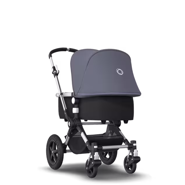 Refurbished Bugaboo Cameleon3plus complete UK ALU/BLACK-STEEL BLUE - Main Image Slide 1 of 8
