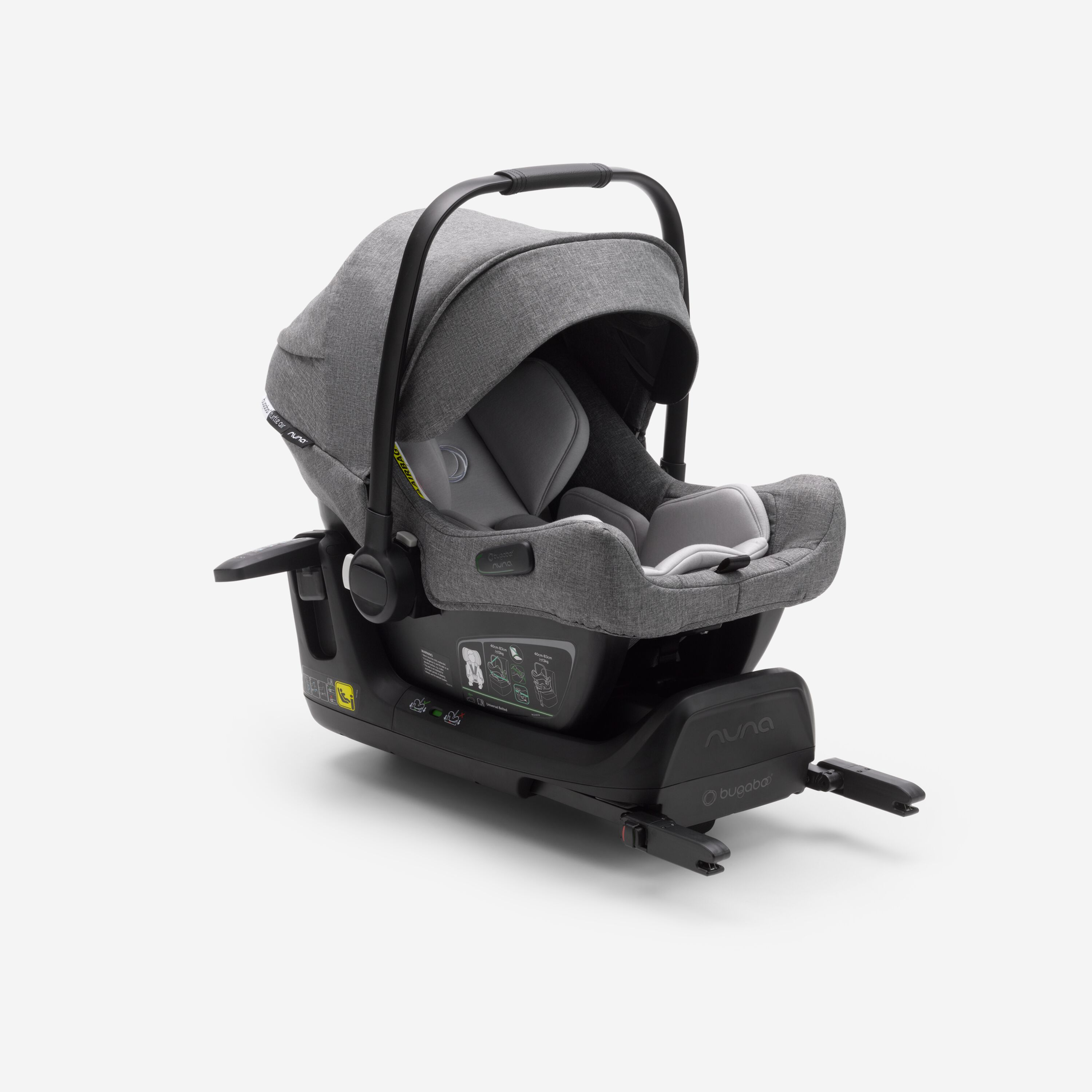 Bugaboo Turtle air by Nuna car seat UK GREY with Isofix wingbase - Main Modal Image Slide 2 of 9