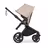 Bugaboo Cub 2-in-1 pram black base, desert taupe fabrics, desert taupe sun canopy - Thumbnail Slide 3 of 11