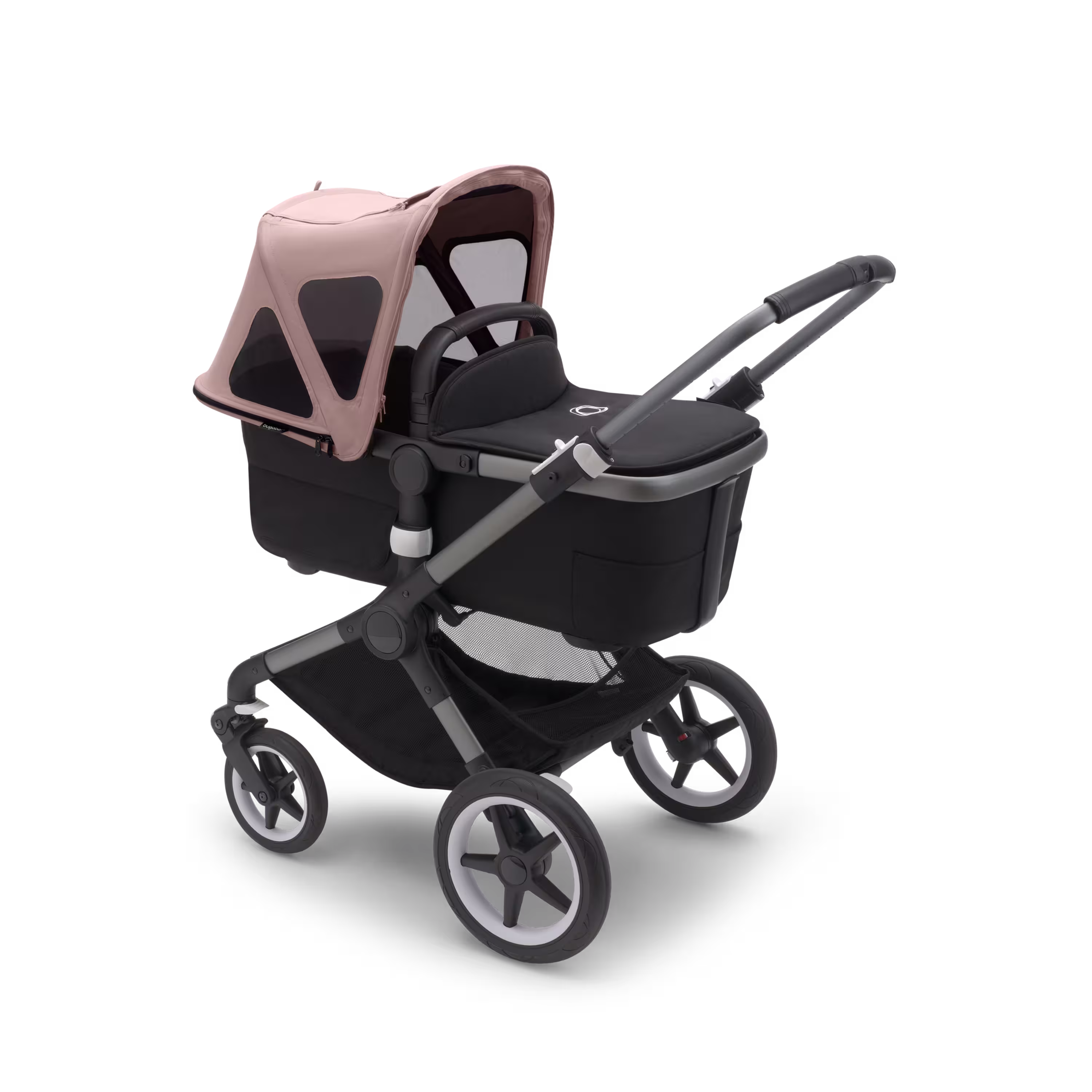 Bugaboo Fox/Cameleon3/Lynx breezy sun canopy SANDY PINK - Main Modal Image Slide 2 van 5