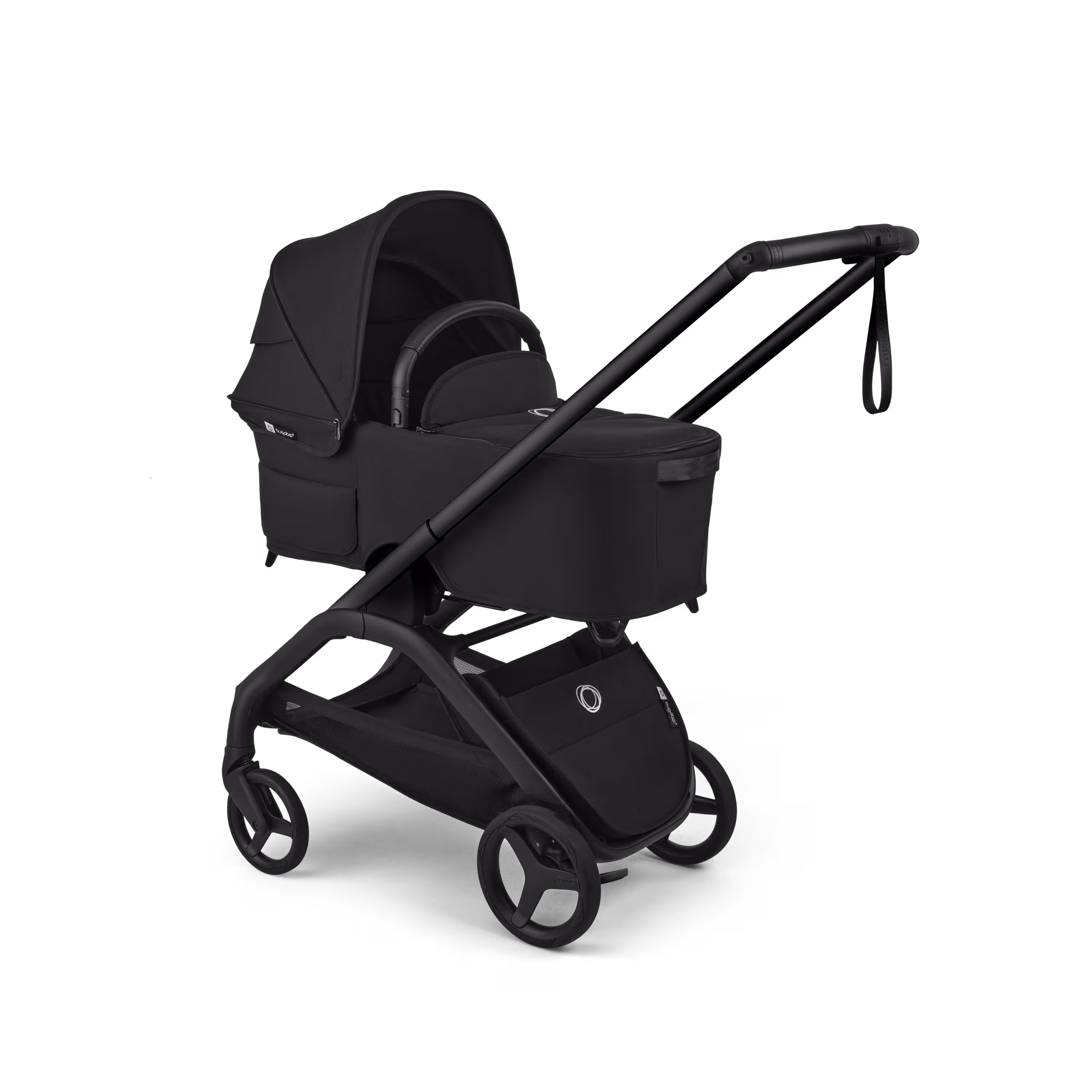 Bugaboo Dragonfly Plus 2-in-1 stroller black base, heritage black fabrics, heritage black sun canopy - Main Modal Image Slide 2 of 11