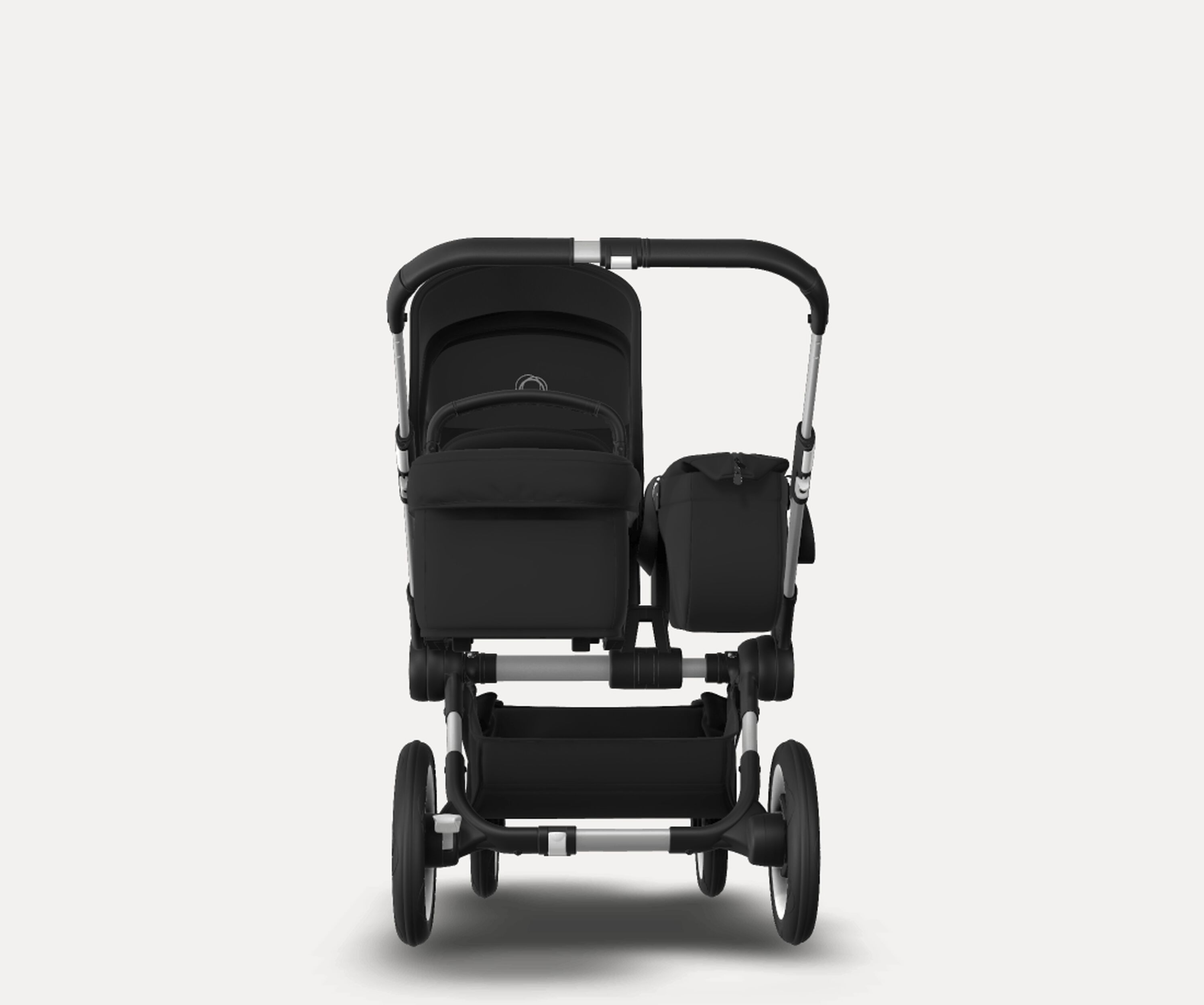 US - Bugaboo D3M stroller bundle aluminum black black - Main Modal Image Slide 3 of 4