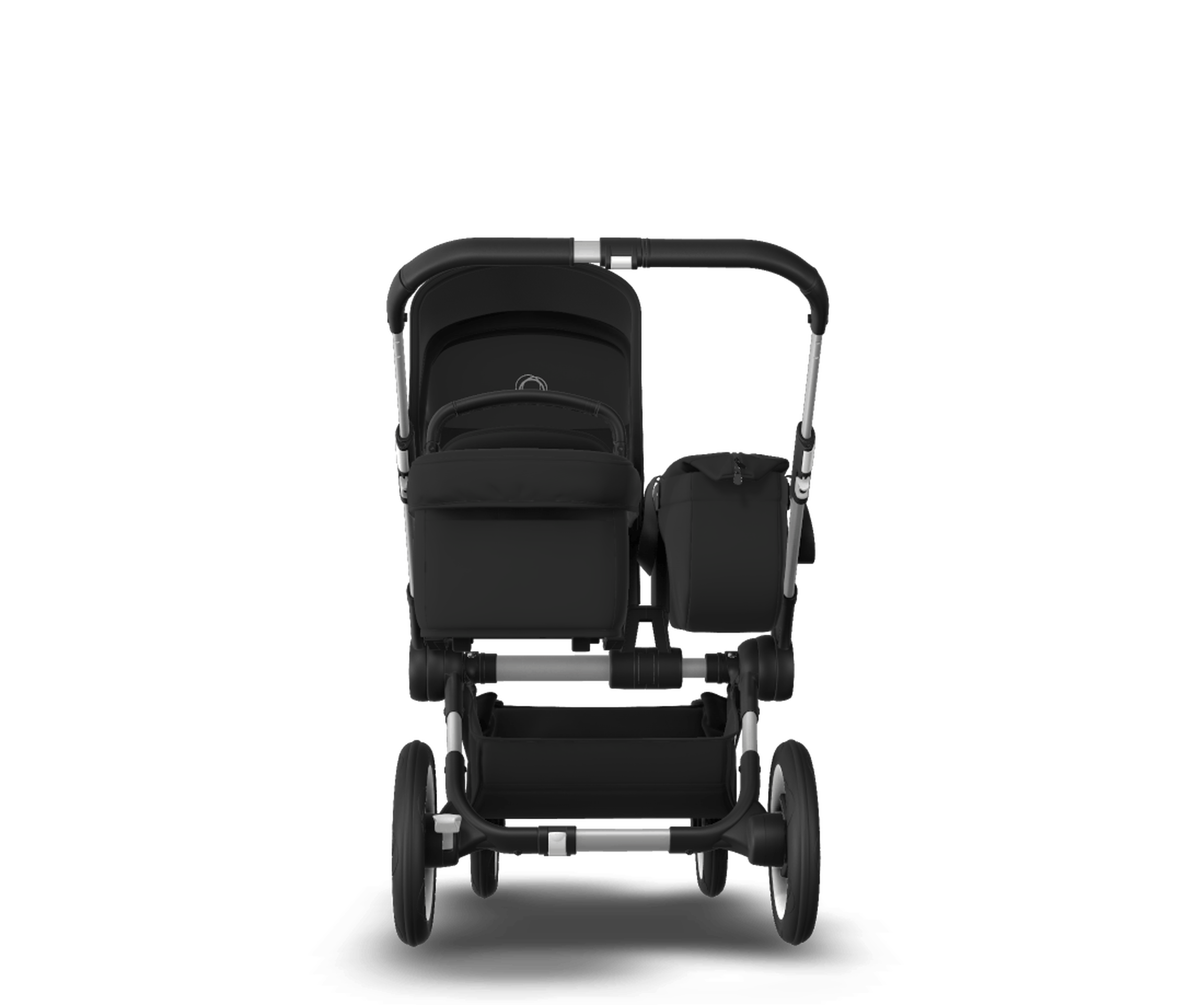 US - Bugaboo D3M stroller bundle aluminum black black - Thumbnail Slide 3 of 4