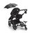 Bugaboo Donkey 5 Mono 2-in-1 stroller graphite base, midnight black fabrics, midnight black sun canopy - Thumbnail Slide 12 of 12