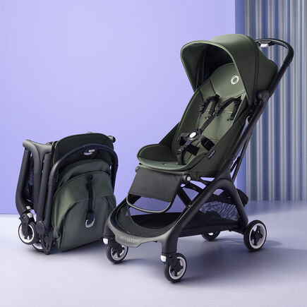 PP Bugaboo Butterfly complete UK BLACK/FOREST GREEN - FOREST GREEN