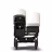 Bugaboo Donkey 3 Duo fresh white sun canopy, black seat, black chassis - Thumbnail Slide 3 of 6