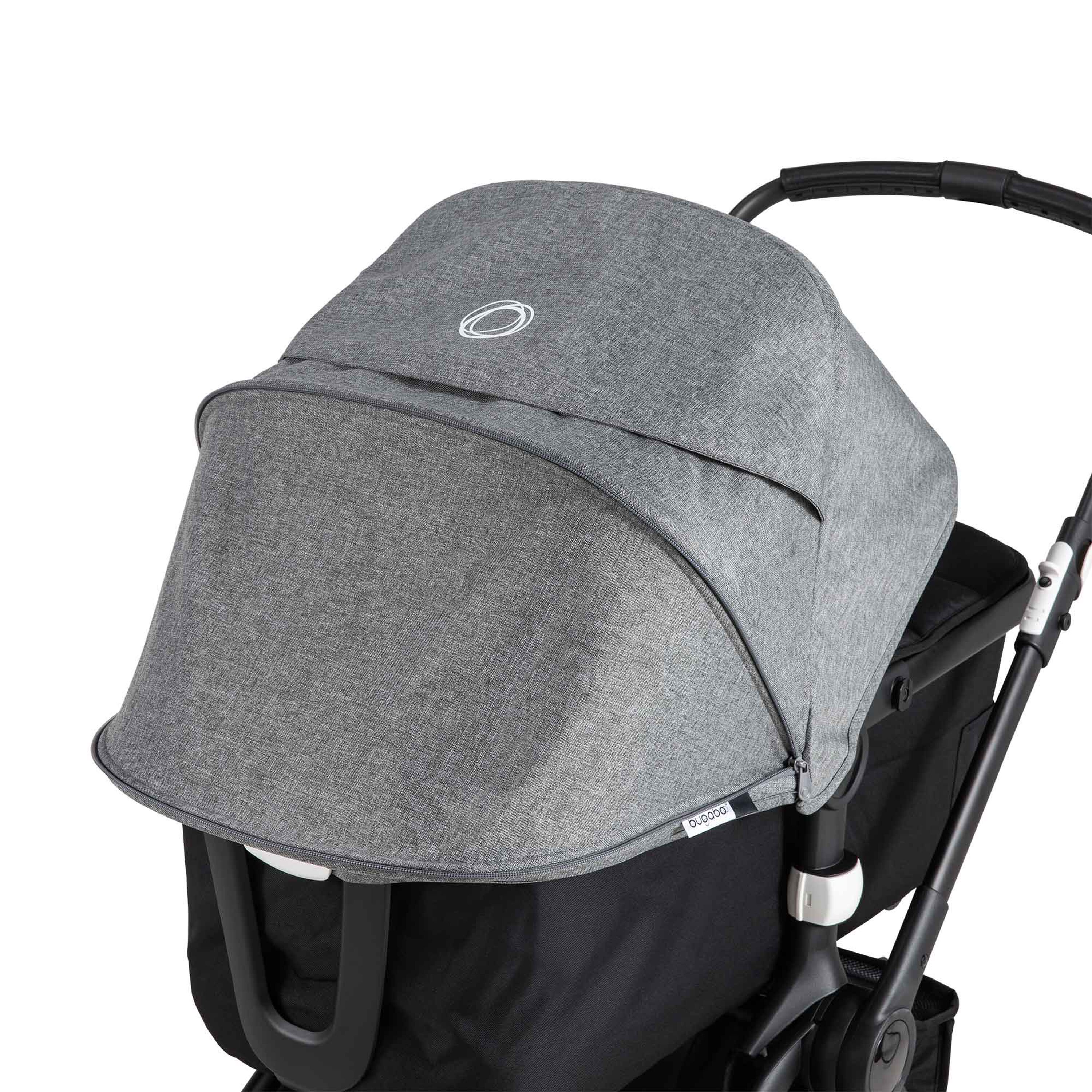 Refurbished Bugaboo Fox 3/Lynx sun canopy GREY MELANGE (NR) - Main Modal Image Slide 13 of 21