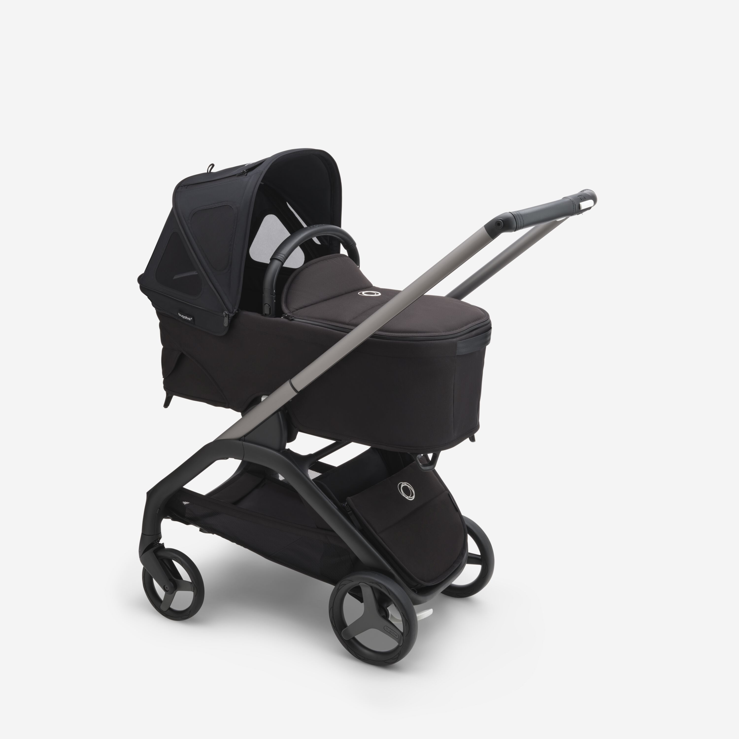 Bugaboo Dragonfly breezy sun canopy MIDNIGHT BLACK - Main Modal Image Slide 2 of 6