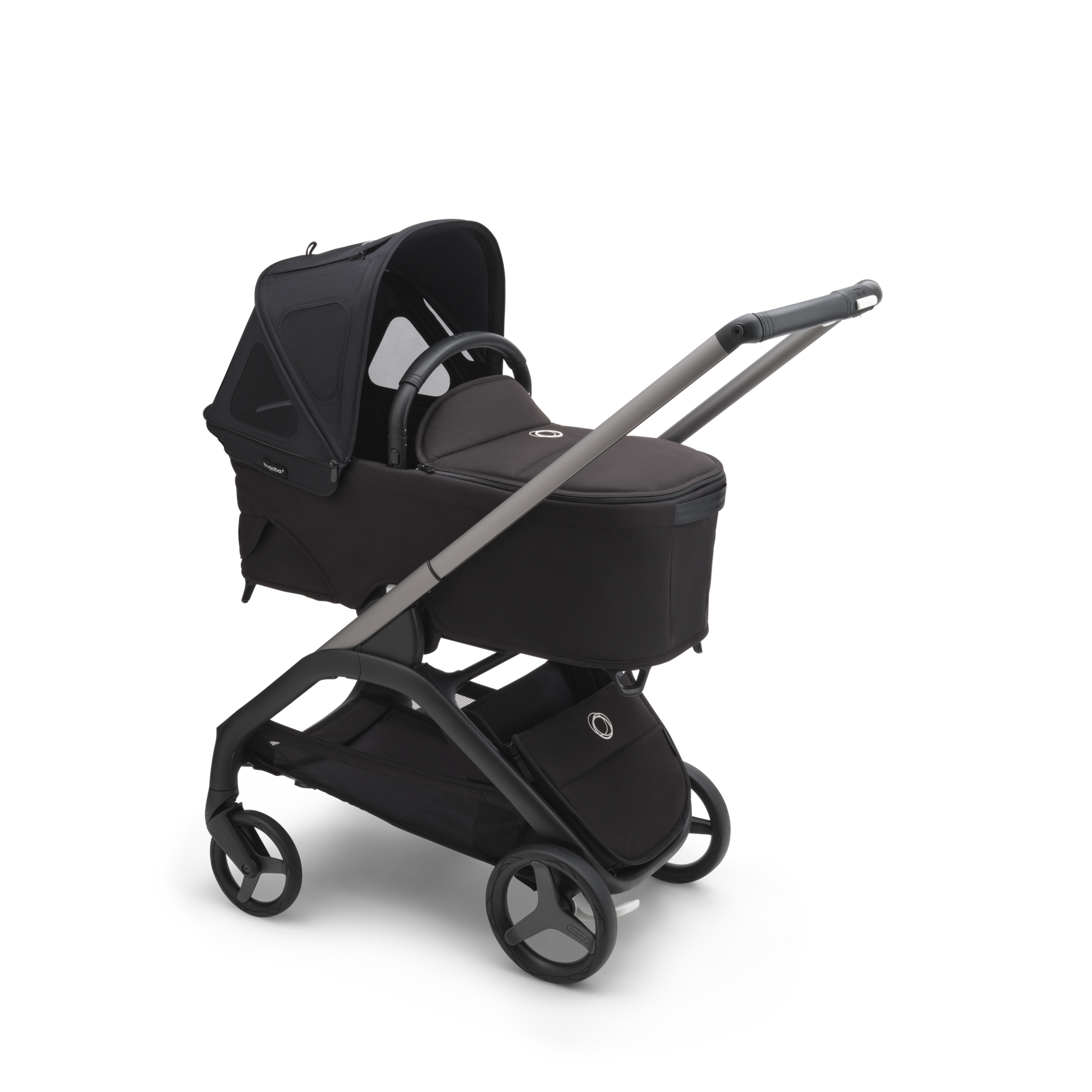 Bugaboo Dragonfly breezy sun canopy MIDNIGHT BLACK - Thumbnail Slide 2 of 5