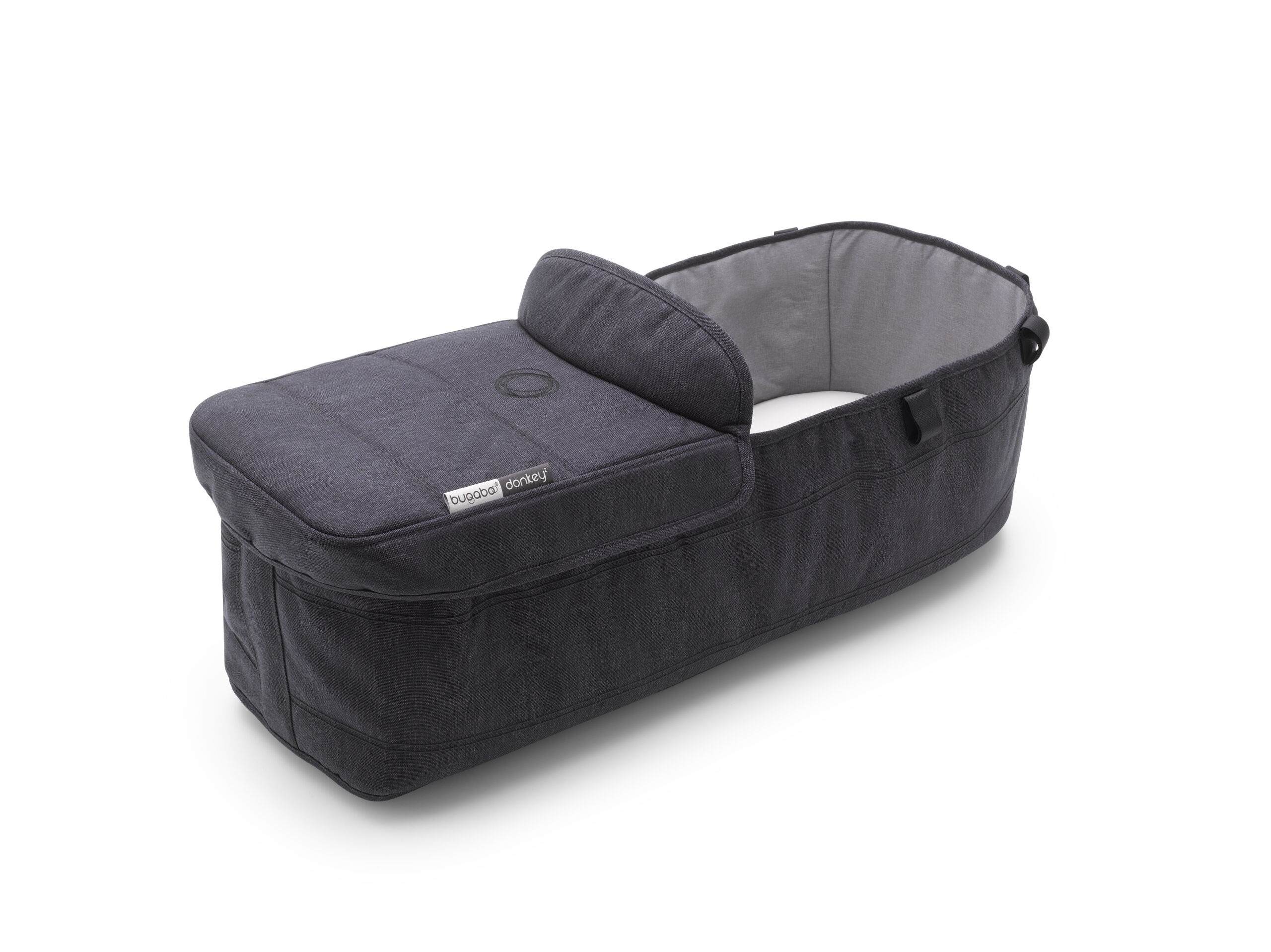 Bugaboo Donkey3 Mineral bassinet fabric comp US WASHED BLACK - Thumbnail Slide 2 of 2