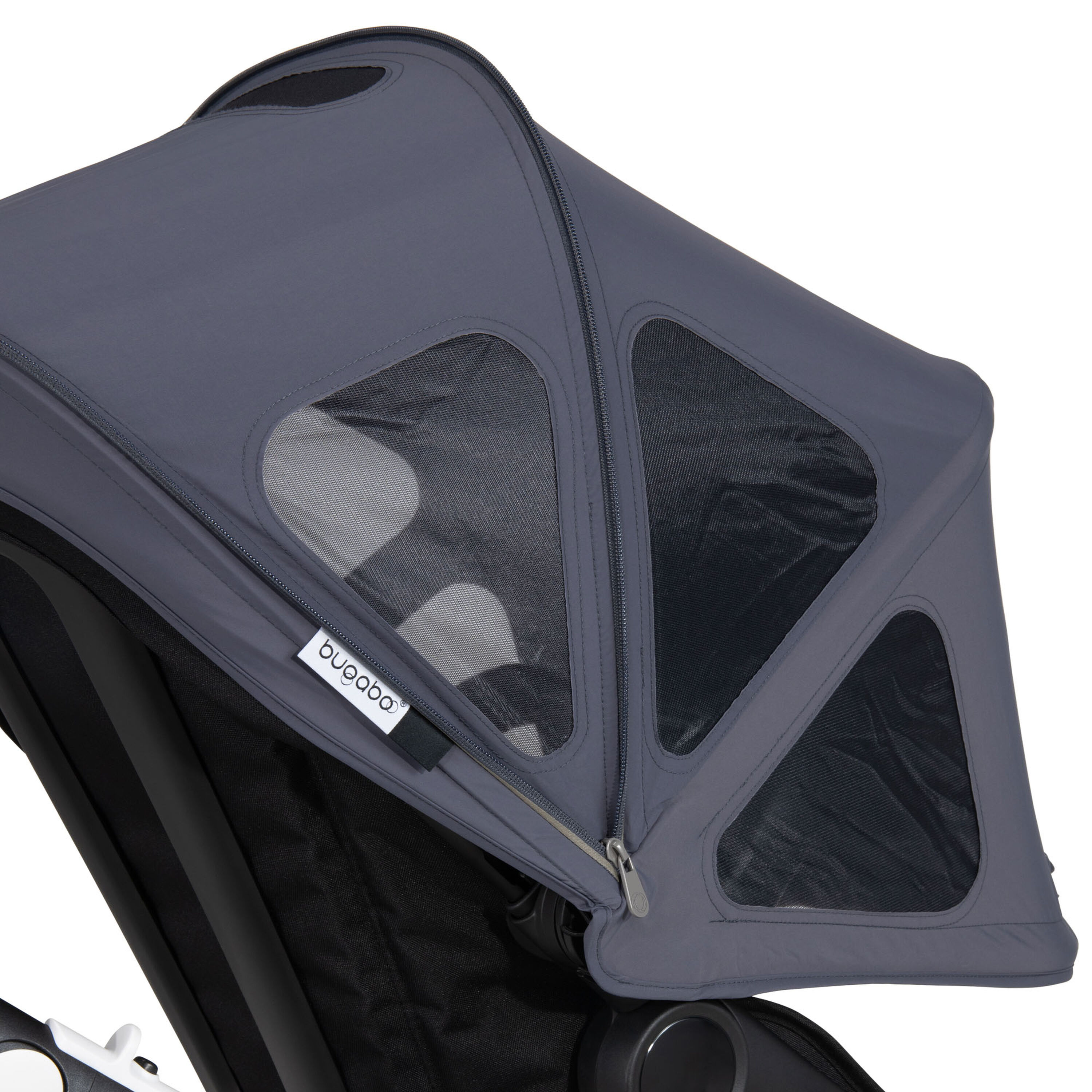 Refurbished Bugaboo Fox/Cameleon3 breezy sun canopy STELLAR/ STEEL BLUE - Main Modal Image Slide 7 of 20
